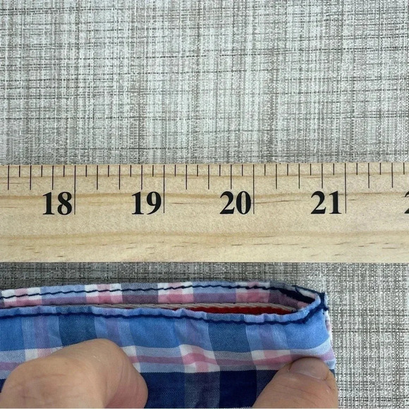 Izod Shorts plaid Mens Size 40 2983 - Picture 2 of 9